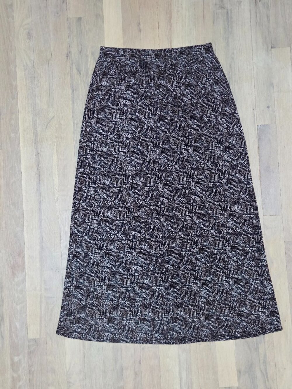 Vintage 90s Kathie Lee Collection Reptile Print Maxi Skirt - Medium